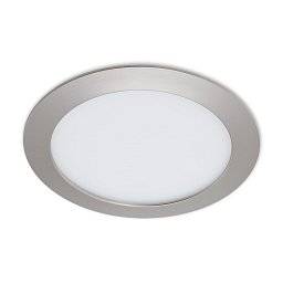 Obrázek pro produkt LED vestavné svítidlo, pr. 17 cm, 12 W, matný nikl - BRILONER