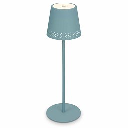 Obrázek pro produkt LED nabíjecí stolní lampa 38 cm 2,6W 280lm tyrkysová - BRILO