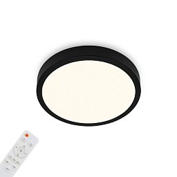 Obrázek pro produkt CCT LED přisazené svítidlo pr. 28 cm, 18 W, 2000 lm, černá - BRILO