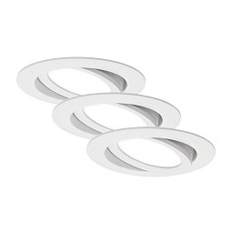 Obrázek pro produkt 3ks sada LED vestavné svítidlo, pr. 10,6 cm, 7 W, bílé - BRILONER