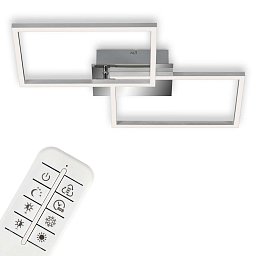 Obrázek pro produkt LED CCT rám 50 cm 2x15W 1650lm chrom - BRILO