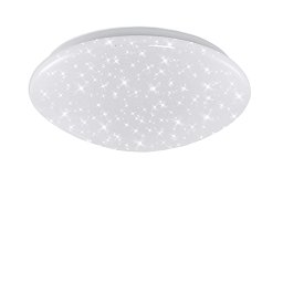 Obrázek pro produkt LED stropní svítidlo hvězdné nebe, pr. 28 cm, 12 W, bílé - BRILONER
