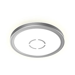 Obrázek pro produkt Slim svítidlo LED panel pr. 19 cm 12W 1400lm stříbrná - BRILONER