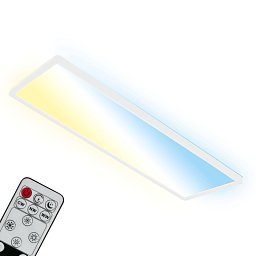Obrázek pro produkt Ultraploché CCT svítidlo LED panel, 29,3 cm, LED, 23 W, 3000 lm, bílé - BRILO