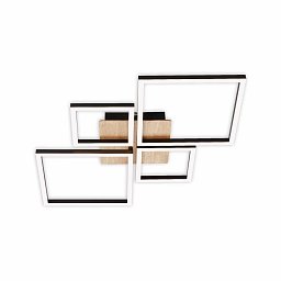 Obrázek pro produkt LED rám 75 cm 2x44W 4000lm černá - BRILO