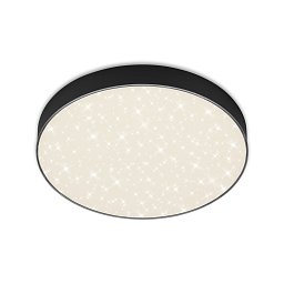Obrázek pro produkt LED stropní svítidlo hvězdné nebe, pr. 28,7 cm, 21 W, černá - BRILONER