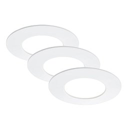 Obrázek pro produkt 3ks sada LED vestavné svítidlo, pr. 8,5 cm, 5 W, bílé - BRILONER