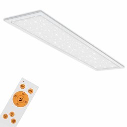 Obrázek pro produkt Hvězdné nebe svítidlo LED panel, 119,5 cm, 3800 lm, 36 W, bílé - BRILO