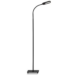 Obrázek pro produkt LED CCT stojací svítidlo s dotykovým vypínačem 128 cm 6,6W 600lm černá - BRILO