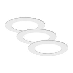 Obrázek pro produkt 3ks sada LED vestavné svítidlo, pr. 12 cm, 7 W, bílé - BRILONER