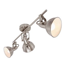 Obrázek pro produkt Bodové svítidlo 55,4 cm 3xE14 40W satén-bílé - BRILO