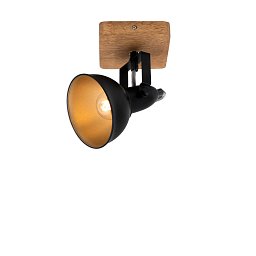 Obrázek pro produkt Bodové svítidlo 15,7 cm 1x E14 25W černá - BRILONER