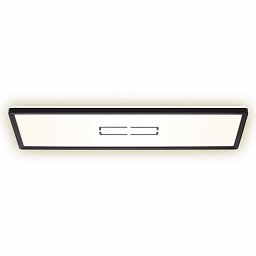 Obrázek pro produkt Slim svítidlo LED panel, 58 cm, 2700 lm, 22 W, černá - BRILONER