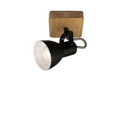 Obrázek pro produkt Bodové svítidlo 13,5 cm 1xGU10 35W černá - BRILO