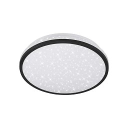 Obrázek pro produkt TELEFUNKEN LED stropní svítidlo s čidlem, pr. 28 cm, 16 W, černá - BRILONER