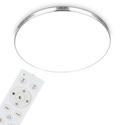 Obrázek pro produkt RGB-CCT LED stropní svítidlo, pr. 45,5 cm, 24W, 2700 lm, chrom - BRILO