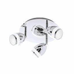 Obrázek pro produkt LED bodové svítidlo pr. 22 cm 3x4W 350lm chrom - BRILONER