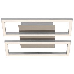 Obrázek pro produkt LED rám 28 cm 2x14,5W 1400lm matný nikl - BRILONER