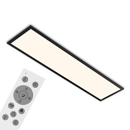 Obrázek pro produkt CCT svítidlo LED panel, 100 cm, 24 W, 2400 lm, černá - BRILO