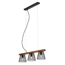 Obrázek pro produkt Závěsné svítidlo, 65 cm, max. 25 W, černá - BRILONER