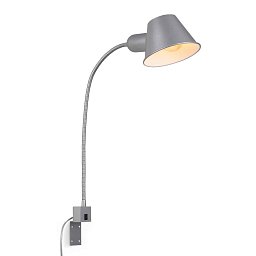 Obrázek pro produkt Noční lampička pr. 14 cm 1x E27 10W chrom - BRILONER
