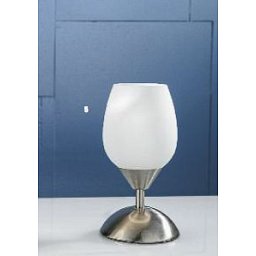 Obrázek pro produkt Stolní lampa 1x40W E14, satin, výška 20cm, průměr 10cm - ORION