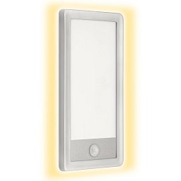 Obrázek pro produkt TELEFUNKEN LED venkovní nástěnné svítidlo s čidlem, 28 cm, 16 W, stříbrná - BRILONER