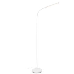 Obrázek pro produkt LED stojací svítidlo, 126,5 cm, LED modul, 6W, 600lm, bílé - BRILO