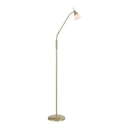 Obrázek pro produkt PINO LED stojací svítidlo matná mosaz opálové sklo 3 krokové dotykový stmívač nastavitelné 3000K - PAUL NEUHAUS