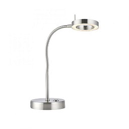 Obrázek pro produkt HENSKO LED stolní lampa stříbrná nastavitelné 3 krokové Tochdimmer teplá bílá Licht 3000K - PAUL NEUHAUS