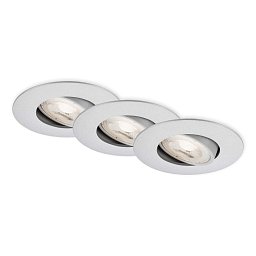 Obrázek pro produkt LED vestavné svítidlo 4,4 cm 3x 4,9 W 480lm chrom - BRILONER