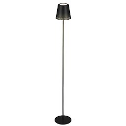 Obrázek pro produkt LED nabíjecí stojací svítidlo 130 cm 3,5 W 400lm černá - BRILO