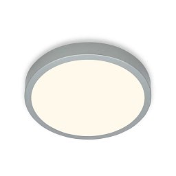 Obrázek pro produkt LED přisazené svítidlo pr. 38 cm, 24 W, 2000 lm, stříbrná - BRILO