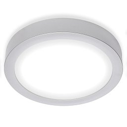 Obrázek pro produkt LED stropní svítidlo, pr. 22,5 cm, 16,5 W, matný chrom - BRILONER