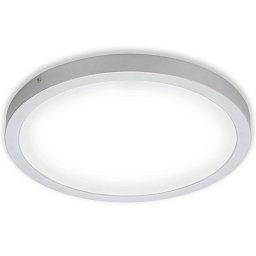 Obrázek pro produkt LED stropní svítidlo, pr. 40,5 , 24,5 W, matný chrom - BRILONER