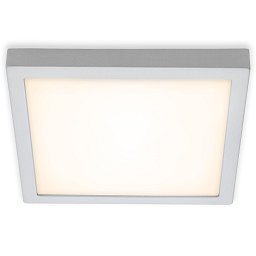 Obrázek pro produkt LED stropní svítidlo, 30 cm, 21 W, matný chrom - BRILONER