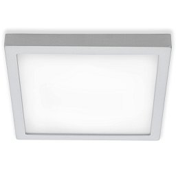 Obrázek pro produkt LED stropní svítidlo, 30 cm, 21 W, matný chrom - BRILONER