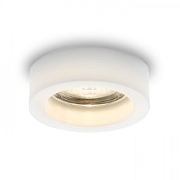 Obrázek pro produkt Zápustné svítidlo BIANCA kruhová zápustná bílé sklo 230V GU10 50 - RED - DESIGN RENDL