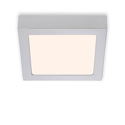 Obrázek pro produkt LED stropní svítidlo, 17 cm, 12 W, matný chrom - BRILONER