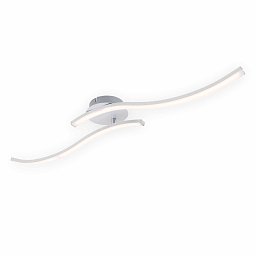 Obrázek pro produkt LED stropní svítidlo 78,2 cm 2x18W 1400lm hliník - BRILONER
