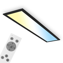 Obrázek pro produkt CCT svítidlo LED panel, 78 cm, 24,5W, 2600lm, černá - BRILO