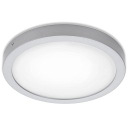 Obrázek pro produkt LED stropní svítidlo, pr. 30 cm, 21,4 W, matný chrom - BRILONER