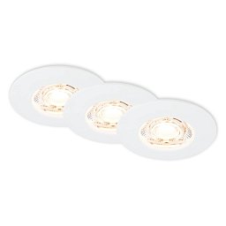 Obrázek pro produkt 3ks sada LED vestavné svítidlo, 6,5 cm, 3,6W, 350lm, bílé - BRILONER
