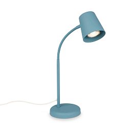 Obrázek pro produkt Stolní lampa, 38,5 cm, 1x GU10, max. 9W, tyrkysová - BRILO
