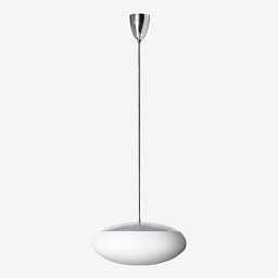 Obrázek pro produkt Závěsné svítidlo DAPHNE ZT 32W LED 4000K sklo chrom opál DALI ZT.L2.D450.77L - LUCIS