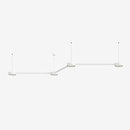 Obrázek pro produkt Závěsné svítidlo INFINITY II 62W LED 4000K akrylátové sklo bílá DALI 23.K2.60L - LUCIS
