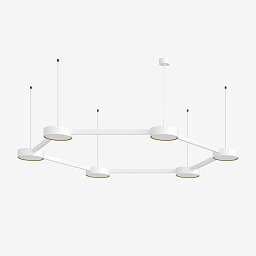 Obrázek pro produkt Závěsné svítidlo INFINITY II 92,9W LED 4000K akrylátové sklo bílá 25.K2.60 - LUCIS
