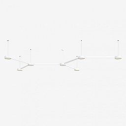 Obrázek pro produkt Závěsné svítidlo INFINITY II 108,4W LED 4000K akrylátové sklo bílá DALI 28.K2.60L - LUCIS