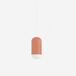 Obrázek pro produkt Závěsné svítidlo CAPSULE 8,1W LED 3000K sklo červenobéžová opál ZL.L1.C20.75 - LUCIS