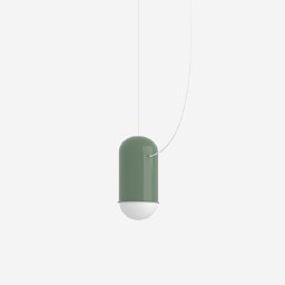 Obrázek pro produkt Závěsné svítidlo CAPSULE 8,1W LED 3000K sklo zelená opál ZL.L1.C20.76 - LUCIS